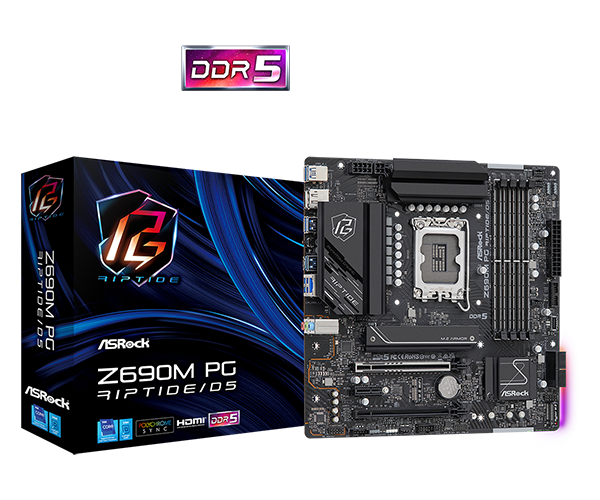 Z690M ASROCK RIPTIDE DDR5